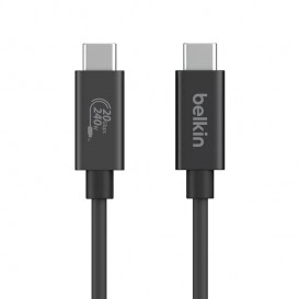Câble USB-C 4.0 240W 2m noir de - Belkin photo 1