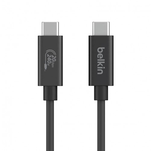 Câble USB-C 4.0 240W 2m noir de - Belkin photo 2