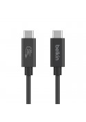 Câble USB-C 4.0 240W 2m noir de - Belkin photo 2