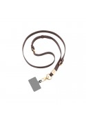 Bijou cou lanière Noemi (120cm) - Marron photo 1