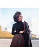 Bijou cou cordon Elena (120cm) - Vert et marron photo 5