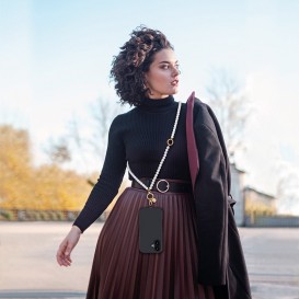 Bijou cou chaîne Lara (120cm) - Argent photo 5