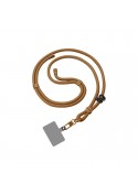 Bijou cou cordon Irène (120cm) - Marron photo 1