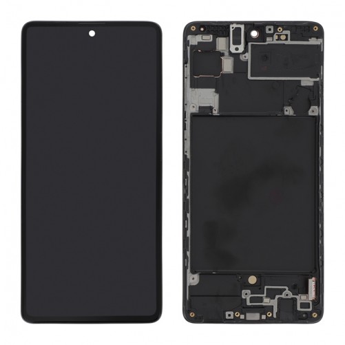 Ecran complet (reconditionné) - Galaxy A71 Noir photo 1