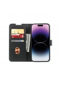 Housse portefeuille coque silicone Noire - Pixel 9 et 9 Pro photo 2