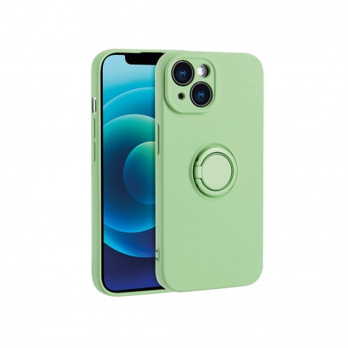 Coque avec anneau intégré vert - iPhone 13 Pro Max photo 1