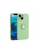 Coque avec anneau intégré vert - iPhone 13 Pro Max photo 1