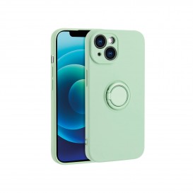Coque avec anneau intégré menthe - iPhone 13 Pro Max photo 1