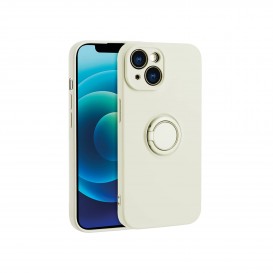 Coque avec anneau intégré blanc - iPhone 13 Pro Max photo 1