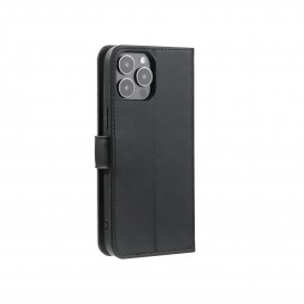 Housse portefeuille coque silicone Noire - iPhone 13 Pro Max photo 3