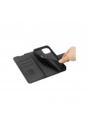 Housse portefeuille coque silicone Noire - iPhone 13 Pro Max photo 6