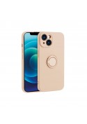 Coque avec anneau intégré beige - iPhone 15 Pro Max photo 1