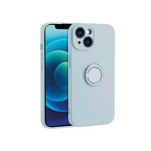 Coque avec anneau intégré bleu clair - iPhone 15 Pro Max photo 1