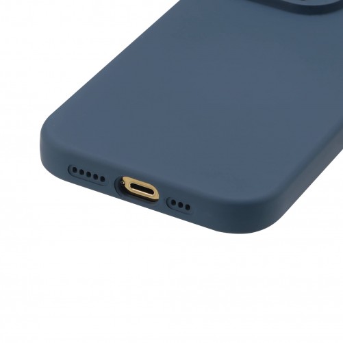 Coque MagSafe en silicone Bleu foncé - iPhone 16 Pro Max photo 3
