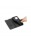 Housse portefeuille coque silicone Noire - iPhone 16 Pro Max photo 6