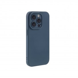 Coque MagSafe en silicone Bleu foncé - iPhone 16 photo 3
