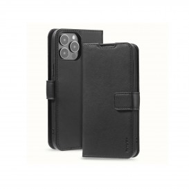 Housse portefeuille coque silicone Noire - iPhone 7 Plus, 8 Plus photo 1