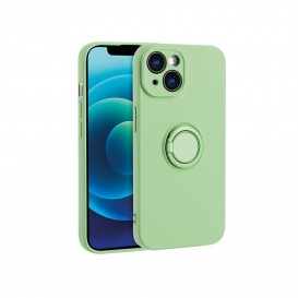 Coque avec anneau intégré vert - iPhone 7, 8, SE 2020 photo 1