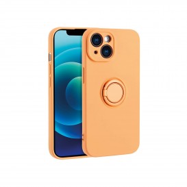 Coque avec anneau intégré orange - iPhone 7, 8, SE 2020 photo 1
