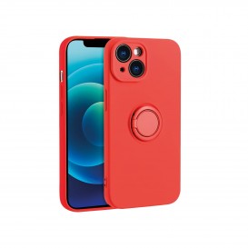 Coque avec anneau intégré rouge - iPhone 7, 8, SE 2020 photo 1