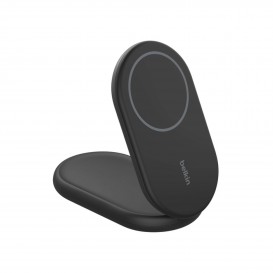 Support de recharge magnétique Qi2 15W sans adaptateur secteur noir - Belkin photo 1