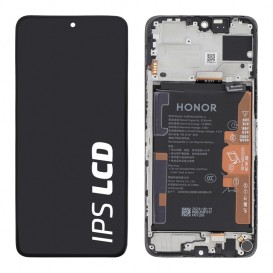 Ecran avec châssis noir et batterie (Officiel) - Honor 90 smart photo 1