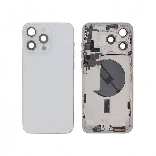 Châssis assemblé - iPhone 15 Pro Max Titane Blanc photo 1