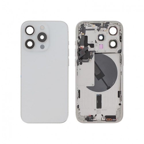 Châssis assemblé - iPhone 15 Pro Titane Blanc photo 1