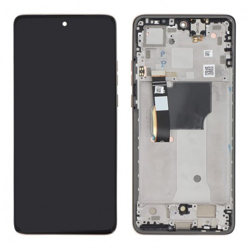 Ecran avec châssis noir (Officiel) -  Motorola 40 Edge Neo photo 2
