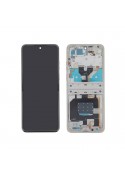 Ecran avec châssis argent (Officiel) - Motorola Razr 50 photo 1