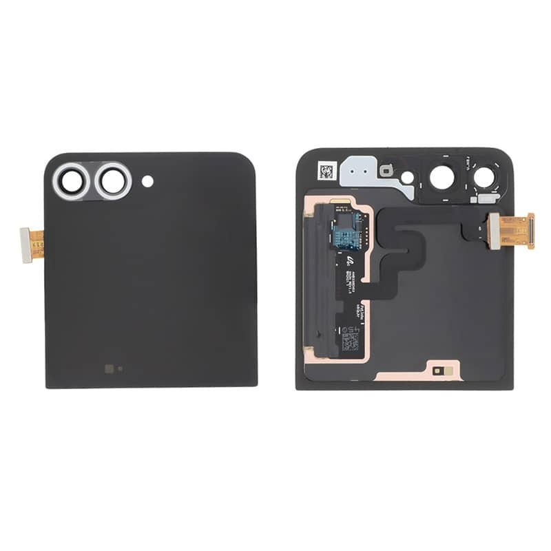 Ecran extérieur blanc (Officiel) - Samsung Galaxy Z Flip6 photo 2