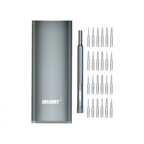 Kit d\'embouts avec tournevis et outils 25 en 1 - Jakemy photo 2