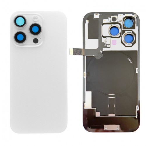 Vitre arrière complète - iPhone 16 Pro Blanc