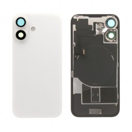 Vitre arrière complète - iPhone 16 Blanc