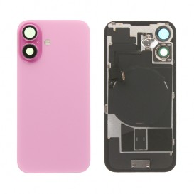 Vitre arrière complète - iPhone 16 Rose