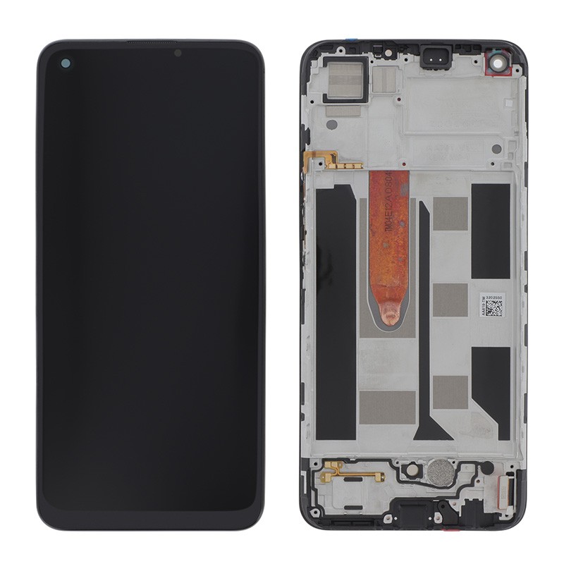 Ecran complet (Officiel) - Realme 8 Noir Ecran complet (Officiel) - Realme 8 Noir