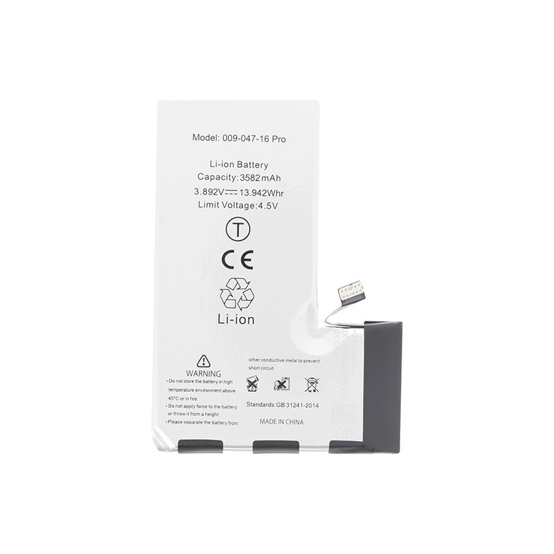 Batterie pour iPhone 16 Pro compatible photo1 Batterie pour iPhone 16 Pro compatible photo1
