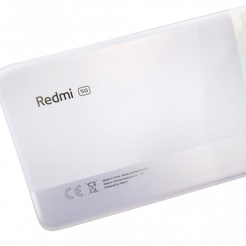 Vitre arrière (Officielle) - Xiaomi Redmi Note 14 5G Violet photo 2