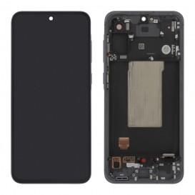 Bloc écran avec châssis (Officielle) - Samsung Galaxy A56 - Graphite