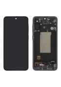 Bloc écran avec châssis (Officielle) - Samsung Galaxy A56 - Graphite