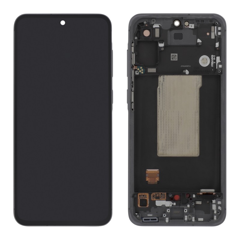 Bloc écran avec châssis (Officielle) - Samsung Galaxy A56 - Graphite