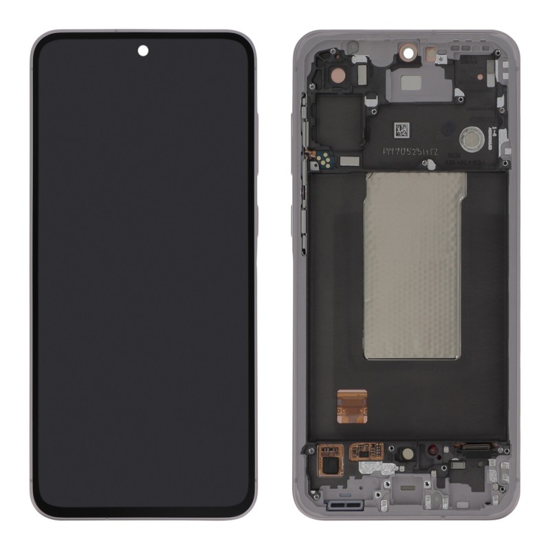 Bloc écran avec châssis (Officielle) - Samsung Galaxy A56 - Rose photo 1