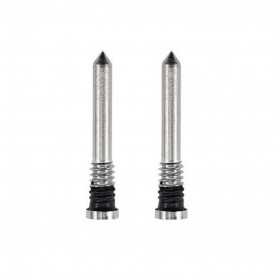 Pack de 2 vis pentalobe (Reconditionné) - iPhone 16, 16 Plus, 16 pro, 16 Pro Max et 16e - Argent photo 1