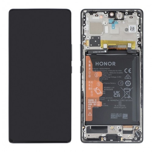 Bloc écran avec batterie Officiel Honor 70 - Noir photo 2