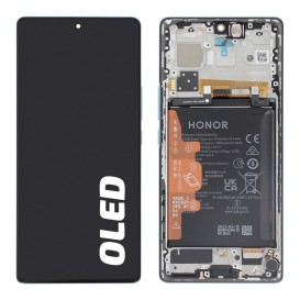 Bloc écran avec batterie Honor 70 Officiel - Vert photo 1