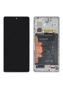 Bloc écran avec batterie Officiel Honor 70 - Argent photo 2