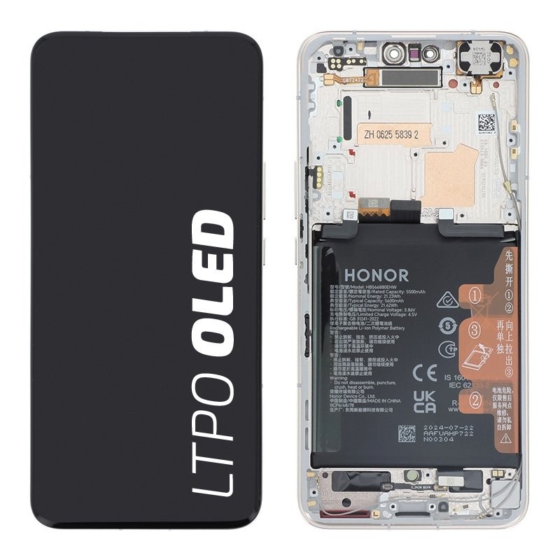 Bloc écran avec batterie Officiel Honor Magic 6 Pro - Vert photo 1
