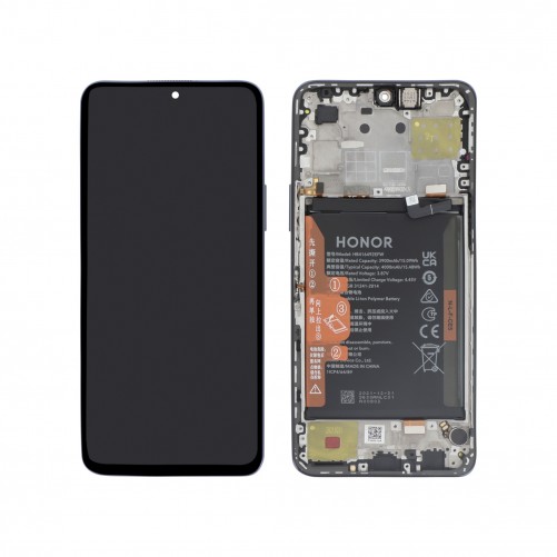 Bloc écran avec batterie Officielle Honor X8 4G - Bleu Océan photo 1