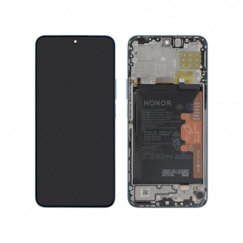Bloc écran complet avec batterie Officiel Honor 90 lite et X8A - Bleu photo 1