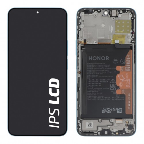 Bloc écran complet avec batterie Officiel Honor 90 lite et X8A - Bleu photo 2